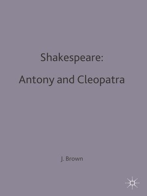 cover image of Shakespeare: Antony and Cleopatra